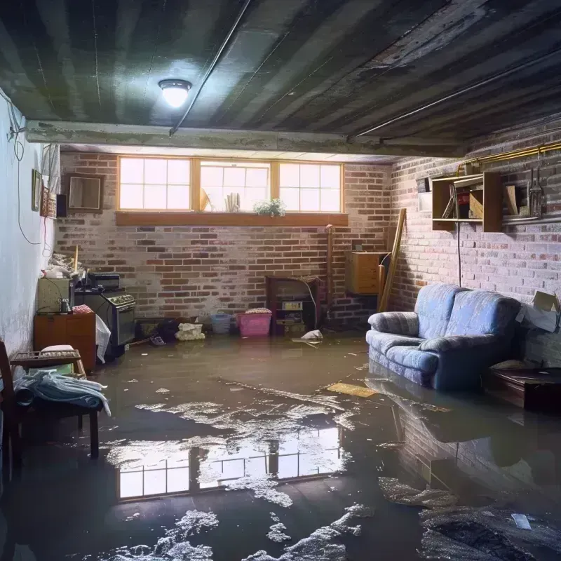 Flooded Basement Cleanup in Troy, NH